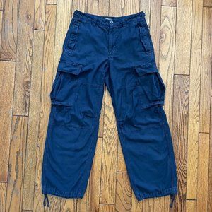 Aritzia TNA Cargo Pant Blue
